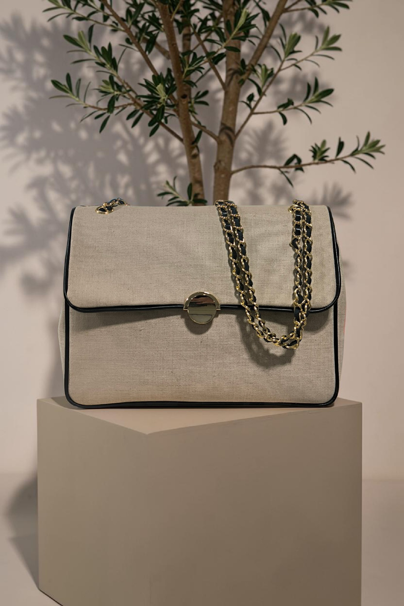 Cocco M Linho + Pele